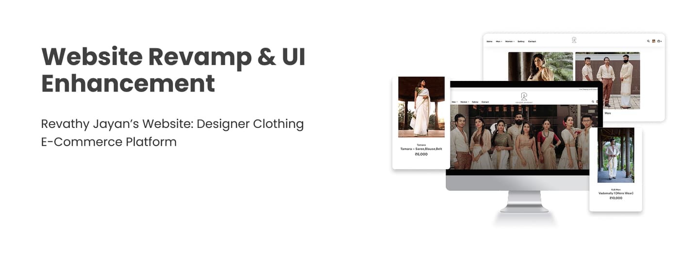 Revathy Jayanbabu — Boutique Store Redesign screenshot 2