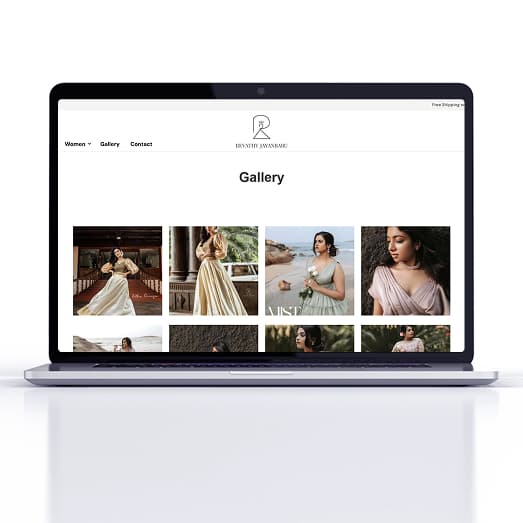Revathy Jayanbabu — Boutique Store Redesign screenshot 4