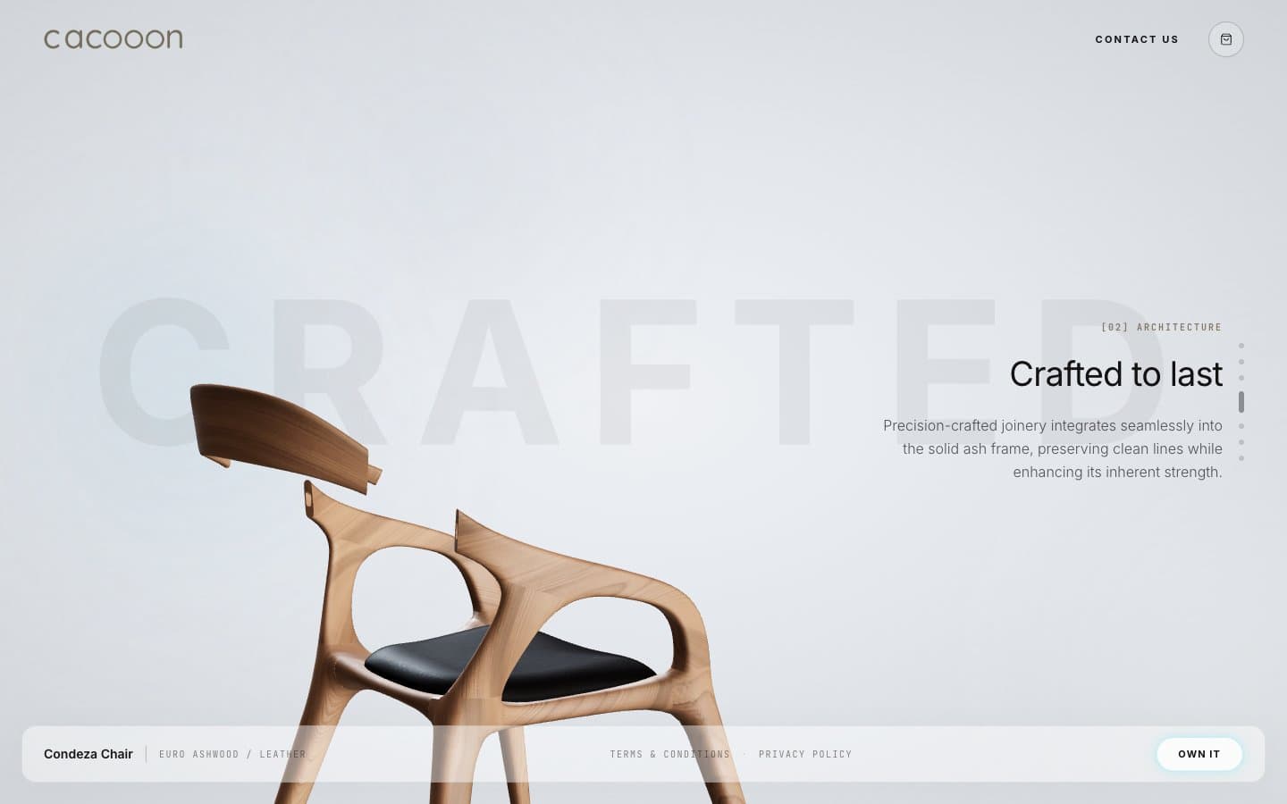 Cacooon — 3D Furniture Showcase screenshot 4